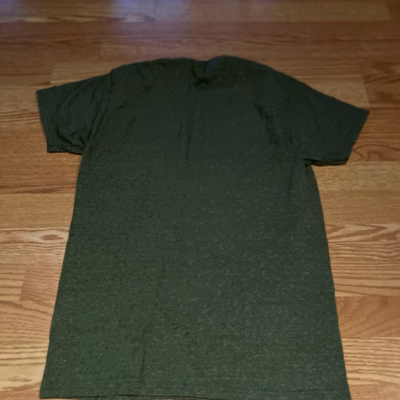 Men’s Fruit of Loom Hunter Green T-Shirt - Picture 3 of 3